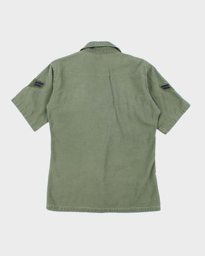 60s Vintage US Air Force OG-107 Utility Shirt - X-Small