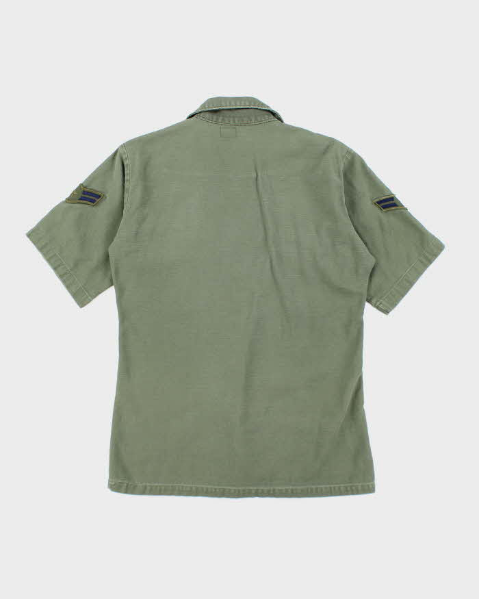 60s Vintage US Air Force OG-107 Utility Shirt - X-Small