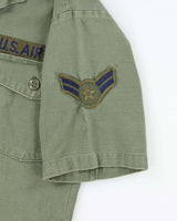 60s Vintage US Air Force OG-107 Utility Shirt - X-Small
