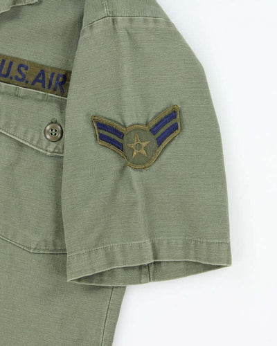 60s Vintage US Air Force OG-107 Utility Shirt - X-Small