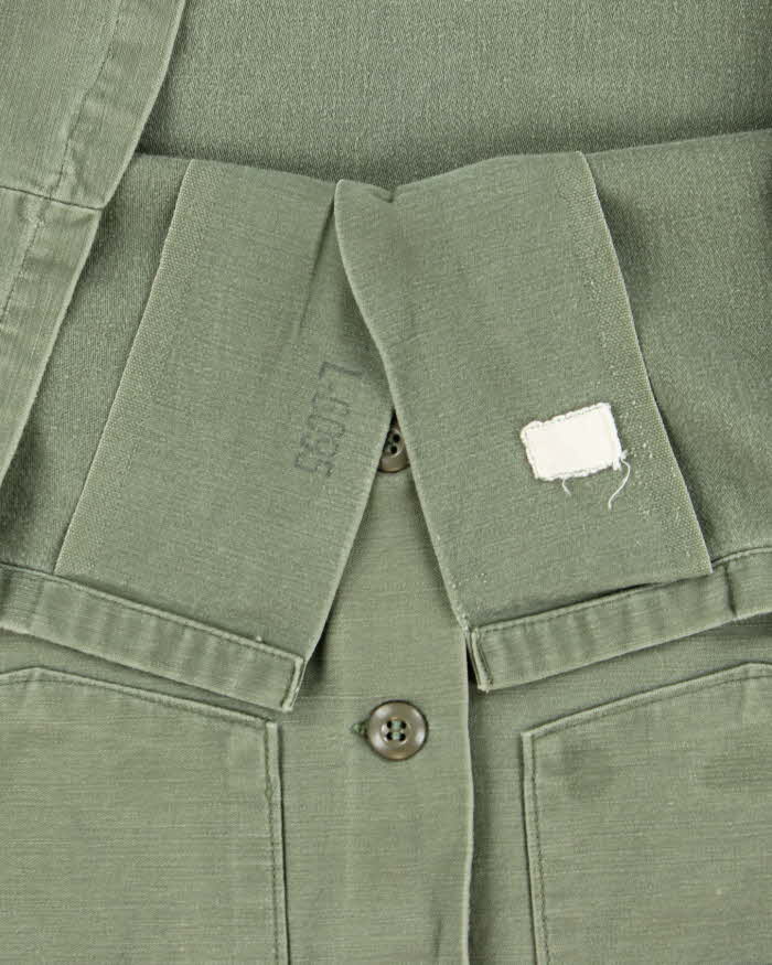 60s Vintage US Air Force OG-107 Utility Shirt - X-Small