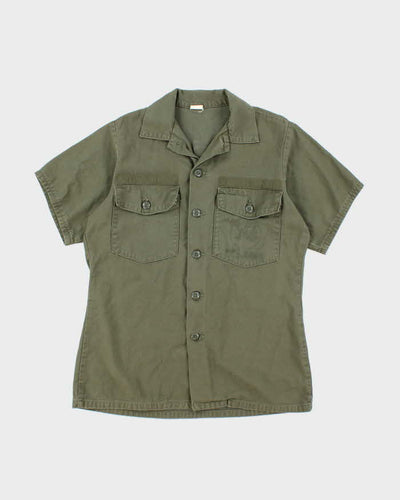 60s Vintage US Air Force OG-107 Utility Shirt - Large