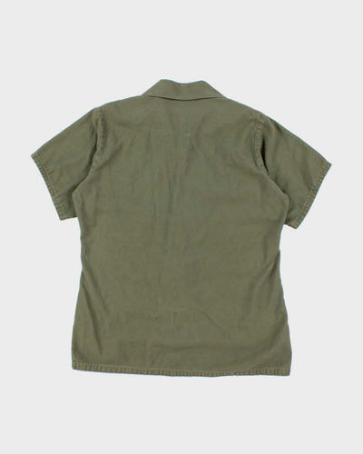 60s Vintage US Air Force OG-107 Utility Shirt - Large