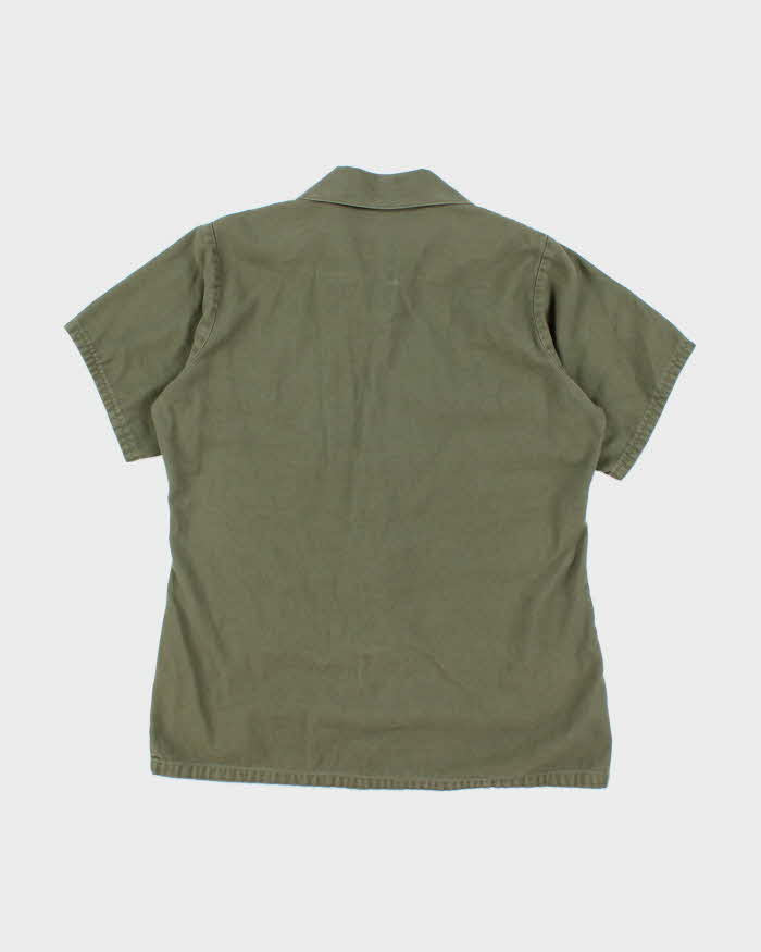 60s Vintage US Air Force OG-107 Utility Shirt - Large