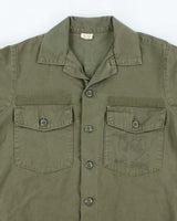 60s Vintage US Air Force OG-107 Utility Shirt - Large