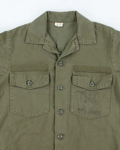 60s Vintage US Air Force OG-107 Utility Shirt - Large
