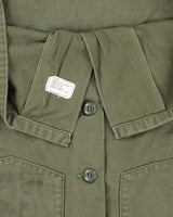 60s Vintage US Air Force OG-107 Utility Shirt - Large