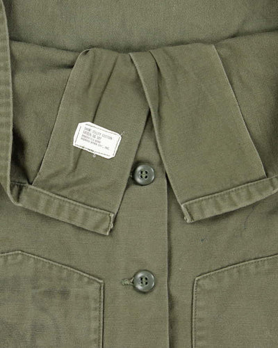 60s Vintage US Air Force OG-107 Utility Shirt - Large