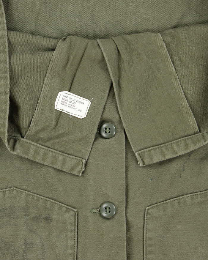 60s Vintage US Air Force OG-107 Utility Shirt - Large