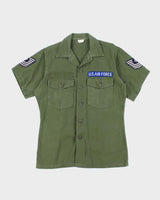 60s Vintage US Air Force OG-107 Utility Shirt - Large