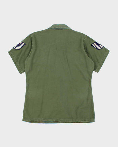 60s Vintage US Air Force OG-107 Utility Shirt - Large