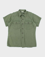 60s Vintage US Air Force OG-107 Utility Shirt - X-Large