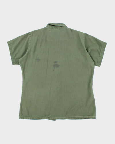 60s Vintage US Air Force OG-107 Utility Shirt - X-Large