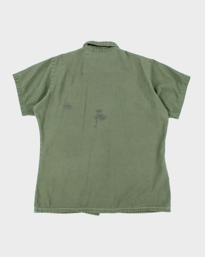 60s Vintage US Air Force OG-107 Utility Shirt - X-Large