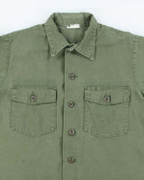 60s Vintage US Air Force OG-107 Utility Shirt - X-Large