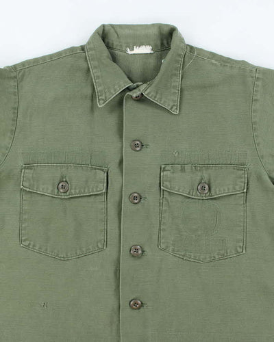 60s Vintage US Air Force OG-107 Utility Shirt - X-Large