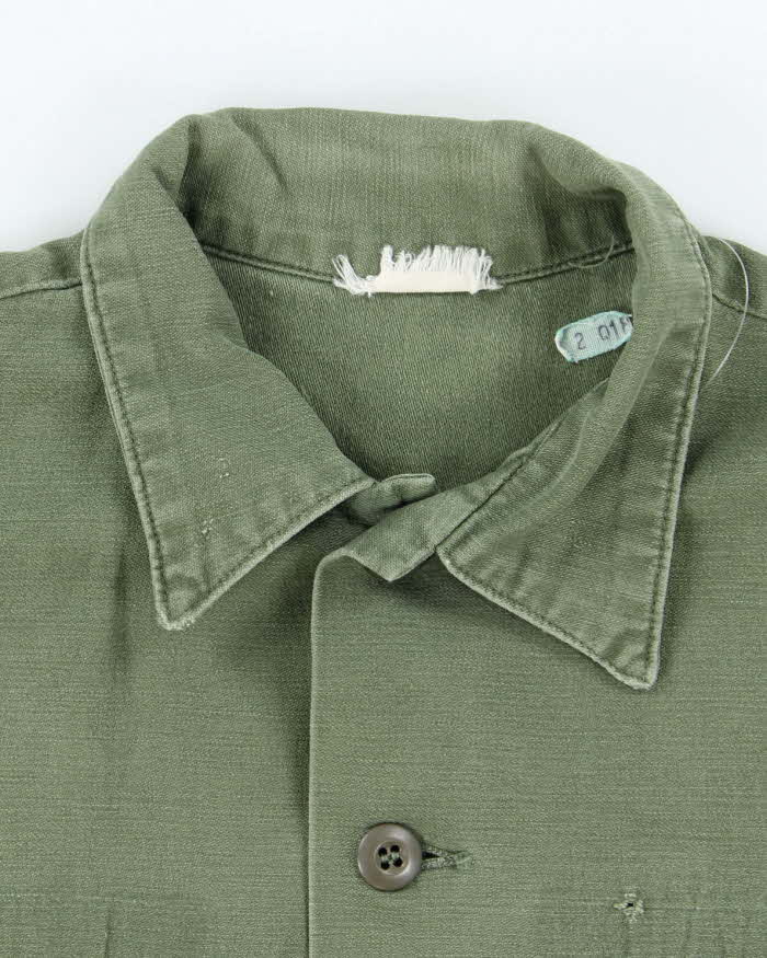 60s Vintage US Air Force OG-107 Utility Shirt - X-Large