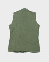 60s Vintage US Army OG-107 Utility Vest - Medium