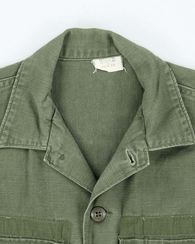 60s Vintage US Army OG-107 Utility Vest - Medium