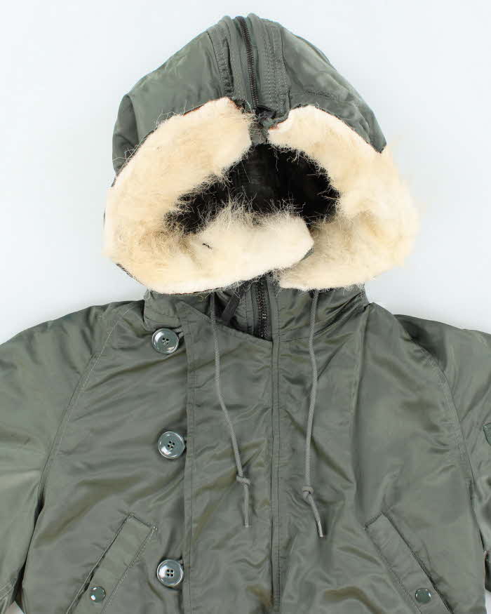 80s Vintage US Air Force N-2B Parka - Medium