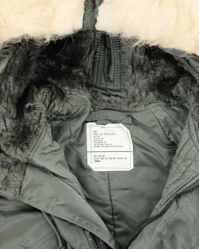 80s Vintage US Air Force N-2B Parka - Medium