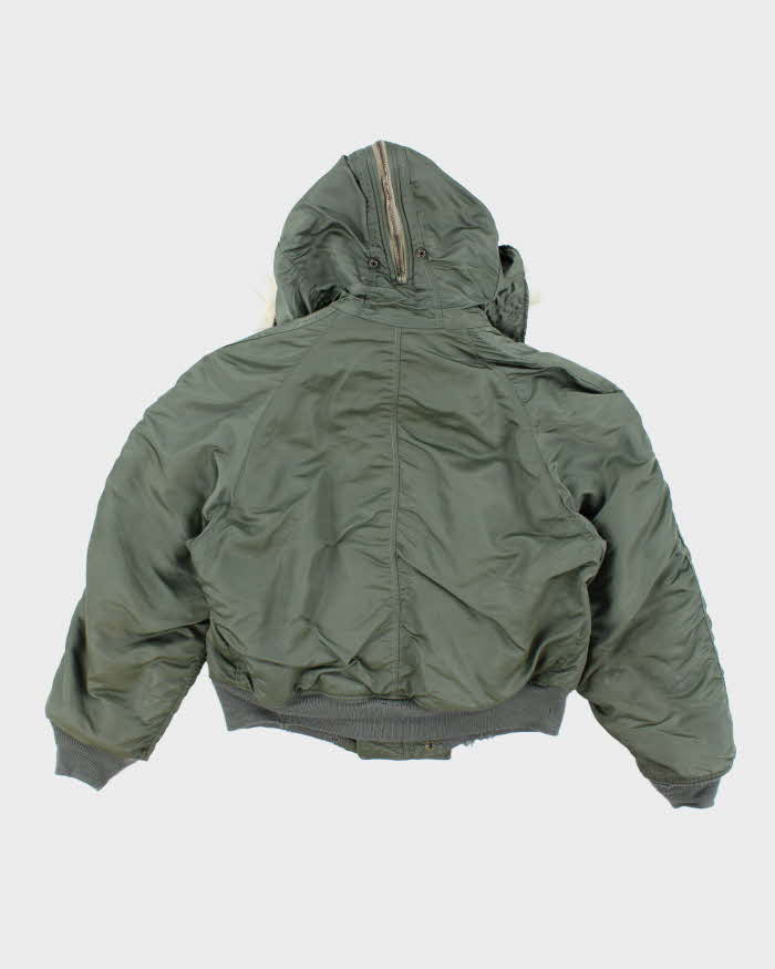 70s Vintage US Air Force N-2B Parka - Large