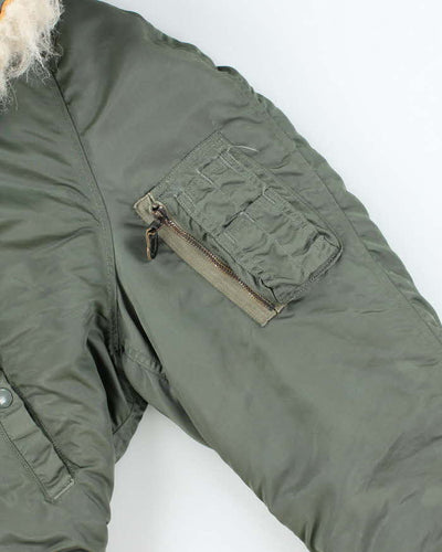70s Vintage US Air Force N-2B Parka - Large