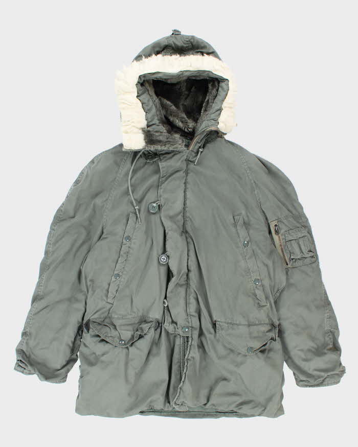 80s Vintage US Air Force N-3B Parka - X-Large