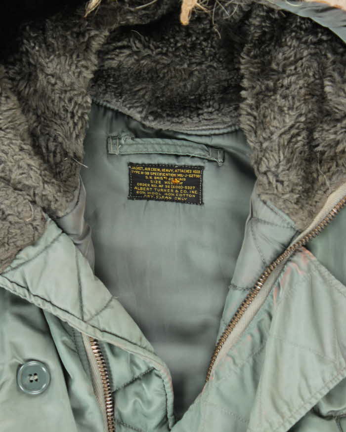 50s Vintage US Air Force N-3B Parka - Medium