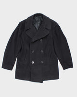 60s Vintage US Navy Pea Coat - Medium