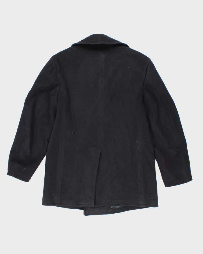 60s Vintage US Navy Pea Coat - Medium