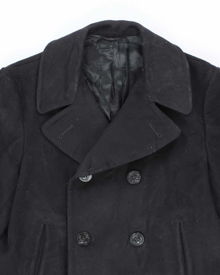 60s Vintage US Navy Pea Coat - Medium