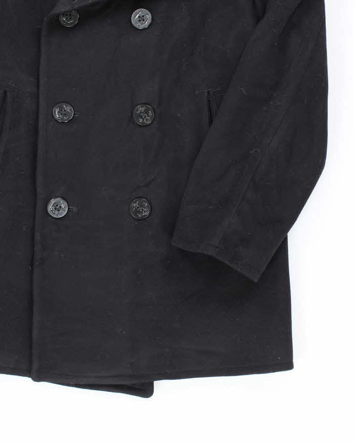 60s Vintage US Navy Pea Coat - Medium