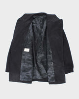 60s Vintage US Navy Pea Coat - Medium