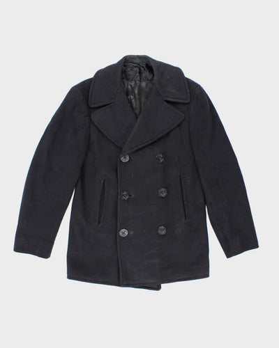 60s Vintage US Navy Pea Coat - X-Small