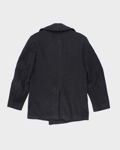 60s Vintage US Navy Pea Coat - X-Small