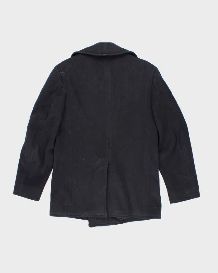 60s Vintage US Navy Pea Coat - X-Small