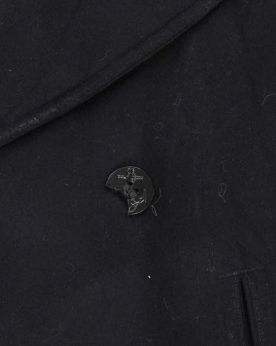 60s Vintage US Navy Pea Coat - X-Small