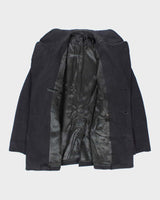 60s Vintage US Navy Pea Coat - X-Small
