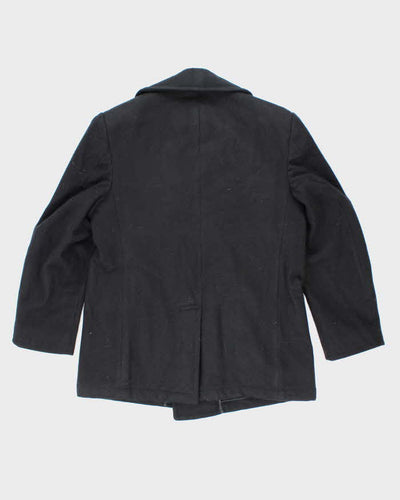 60s Vintage US Navy Pea Coat - Large