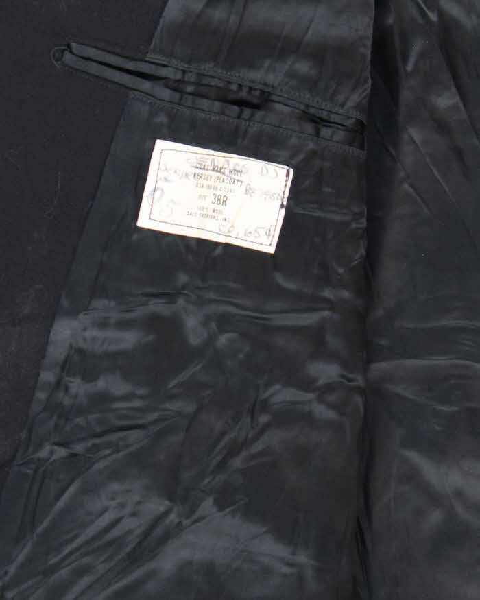 60s Vintage US Navy Pea Coat - Medium