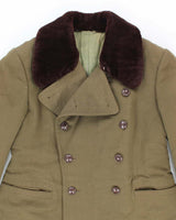 60s Vintage Chinese Army PLA Great Coat - Medium