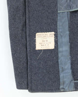 50s Vintage Canadian Air Force Heavy Wool Great Coat - Medium