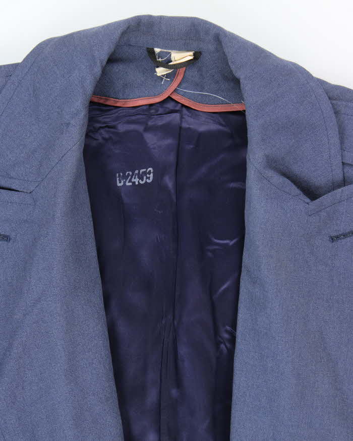 60s Vintage US Air Force Wool Overcoat - X-Large