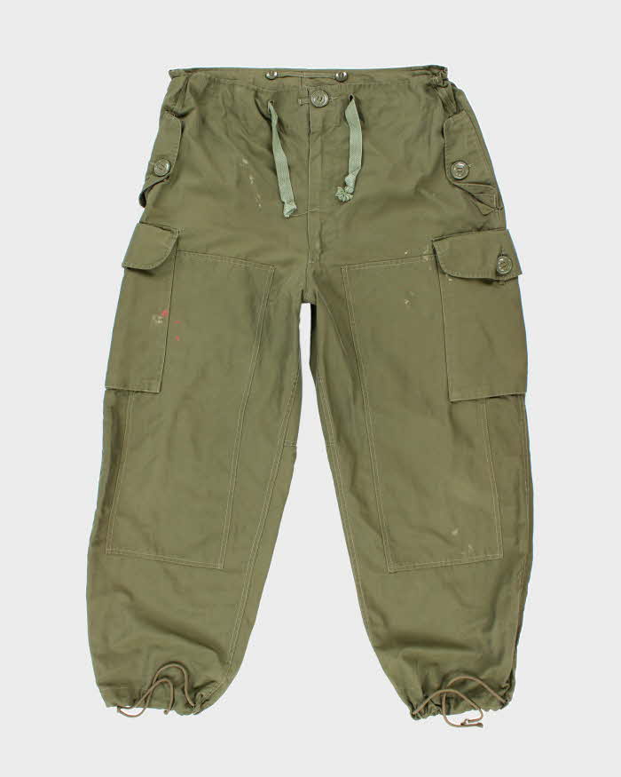 80s Vintage Canadian Army Cold Weather Trousers Shell - 41x30