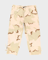 00s Vintage US army ECWCS Desert Camo Gore-Tex Trousers - 40x30