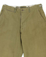 50s Vintage US Army M-1950 Wool Trousers - 34x27