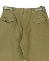 50s Vintage US Army M-1950 Wool Trousers - 34x27
