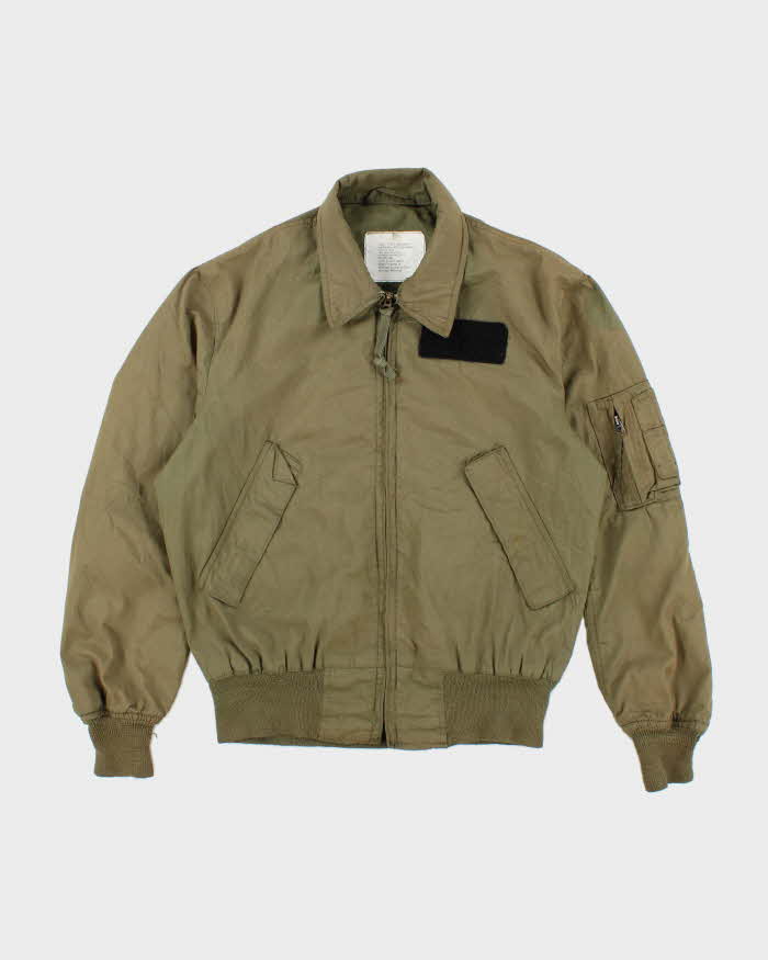 80s Vintage US Army Lightweight Flyers Jacket - X-Large