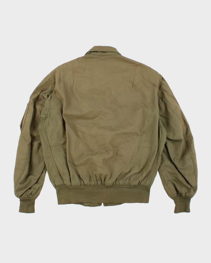 80s Vintage US Army Lightweight Flyers Jacket - Medium Long